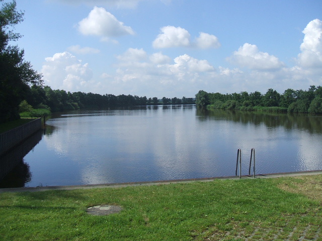 Ein schöner,blauer Fluss