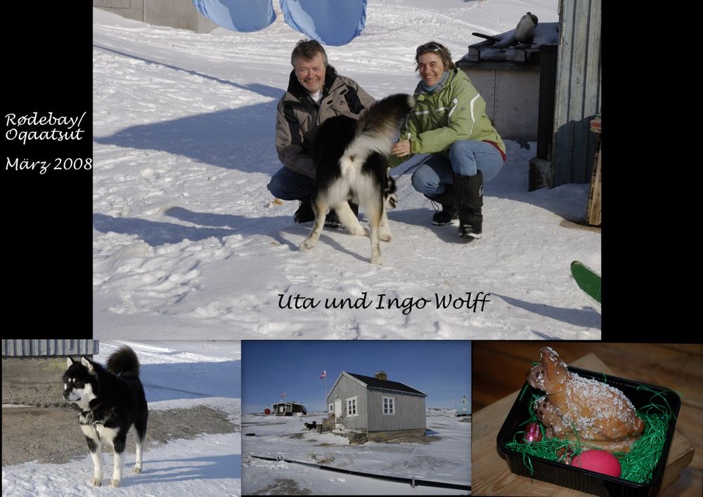 Ein schönes Osterfest bei Uta und Ingo Wolff in Rødebay/Oqaatsut Grönland