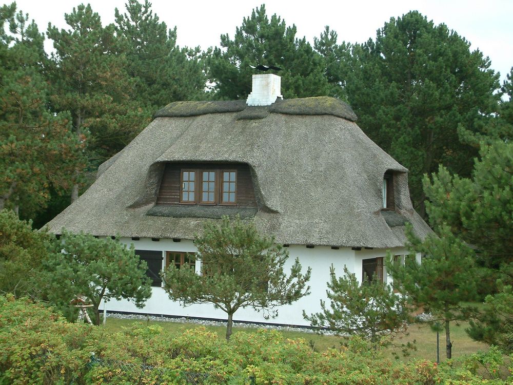 ein schönes Strandhaus an der Ostsee