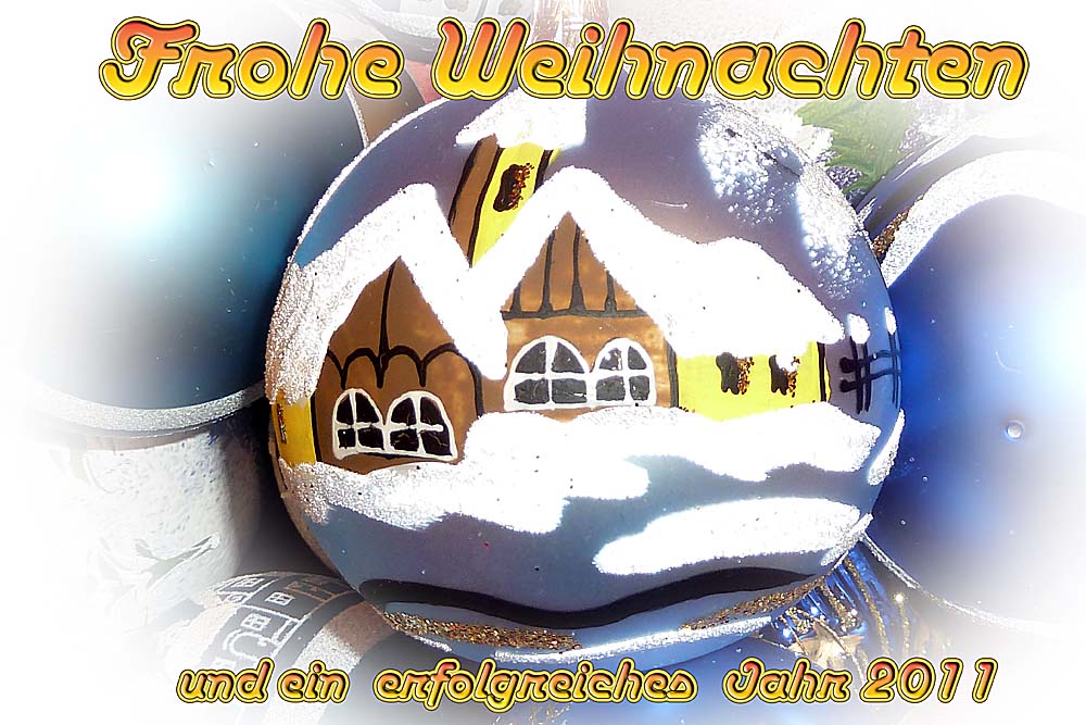 Ein schönes und besinnliches Weihnachtsfest...