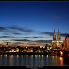 Ein schönes Wochenende geht vorbei - Köln und sein Dom