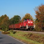 Ein Schrottzug auf dem Weg zur Hütte...