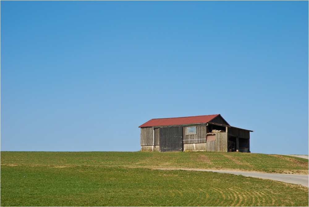 Ein Schuppen ...