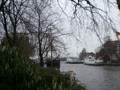 Ein Schwenk über den Emder Delft