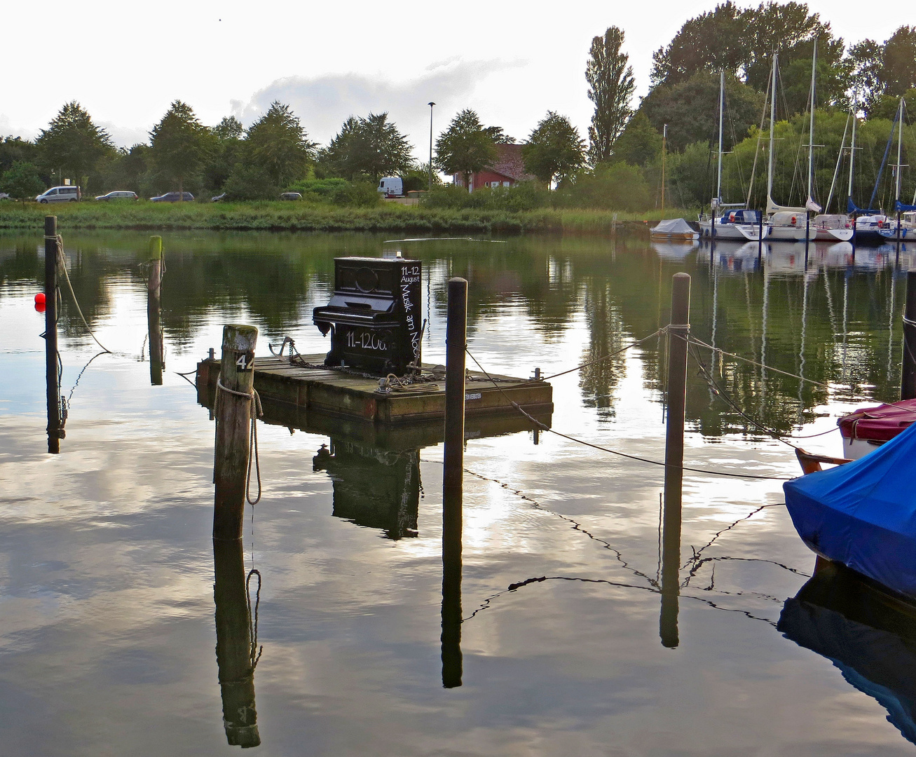 Ein schwimmendes Klavier...