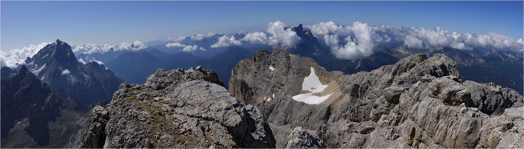 Ein schwüler Dolomiten-Bergtag