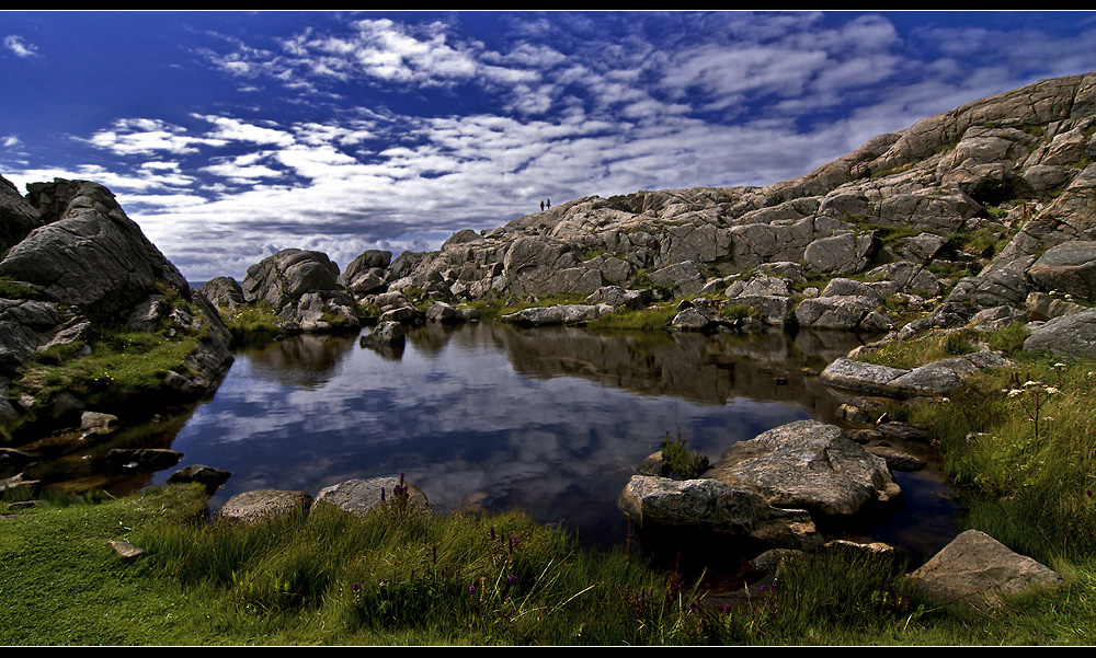 ein see am meer