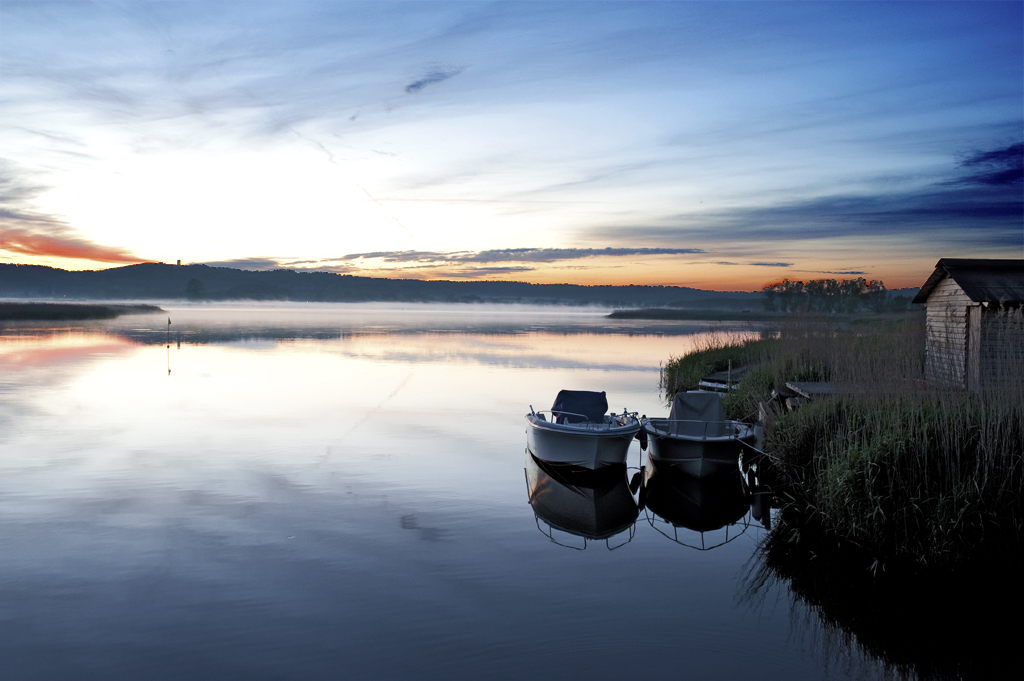 Ein See auf Rügen