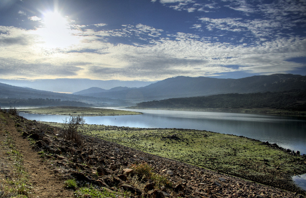 ... ein See in Andalusien ...