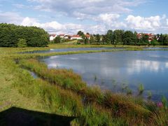 ein See in Mauswinkel im Vogelsberg