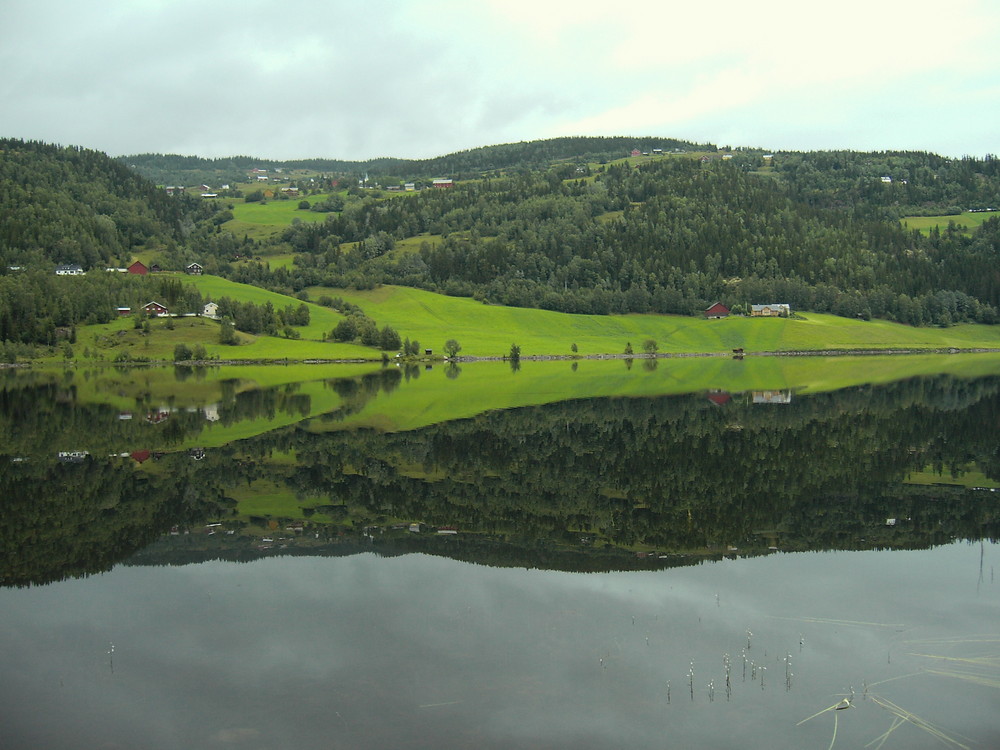 Ein See in Norwegen