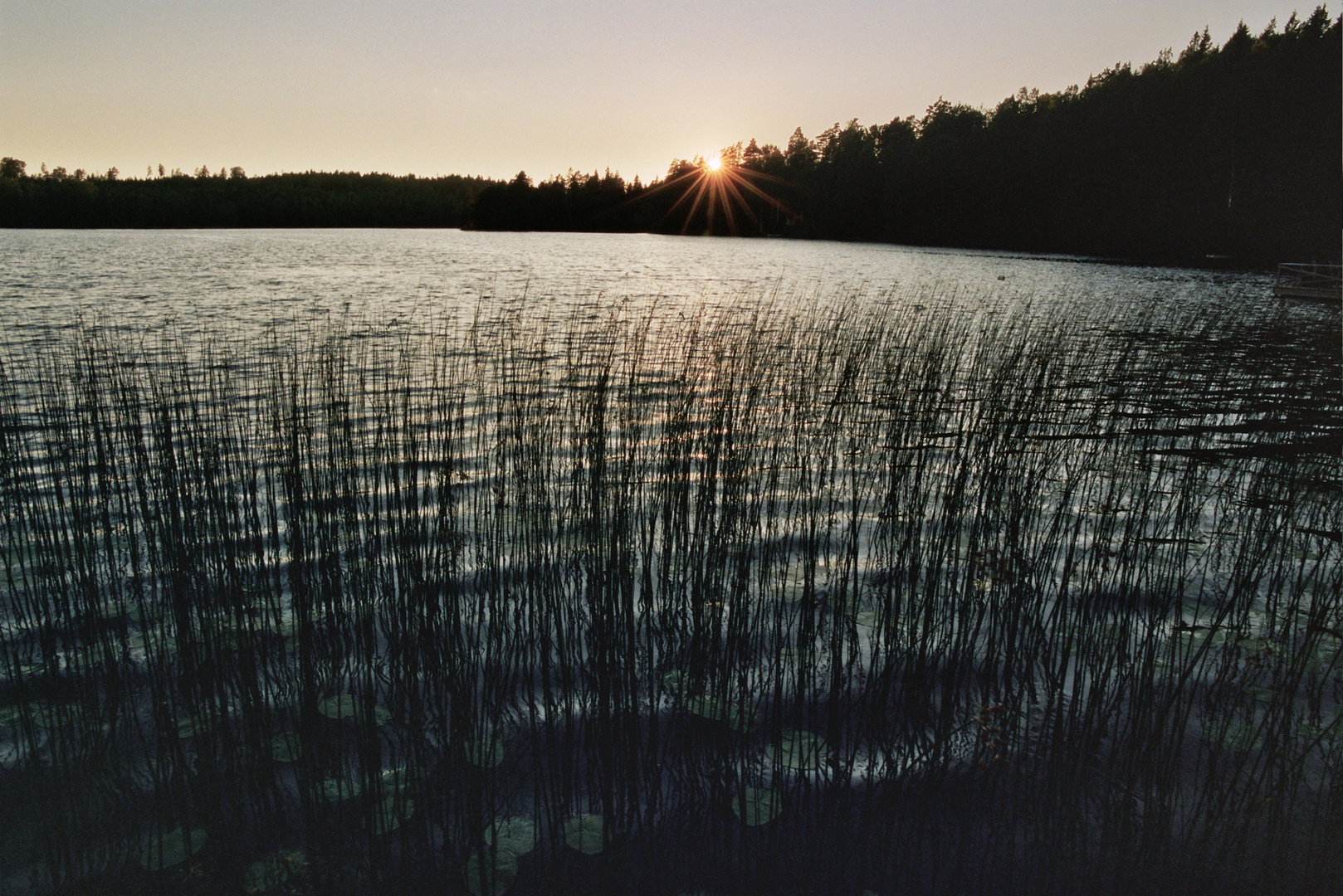 Ein See in Schweden