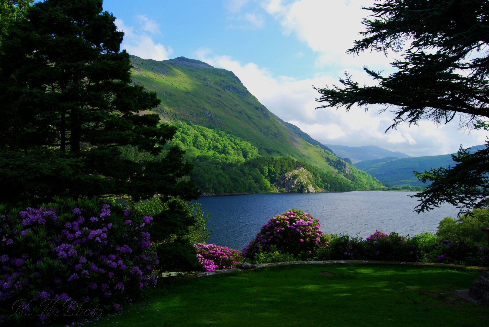 ein See in Wales