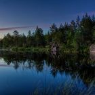 Ein See mitten im Wald