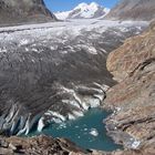 Ein sehr seltenes Bild, der Eisgestaute Märielensee.