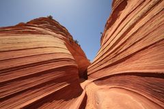 Ein Seitenweg bei der Wave in den Coyote Buttes North