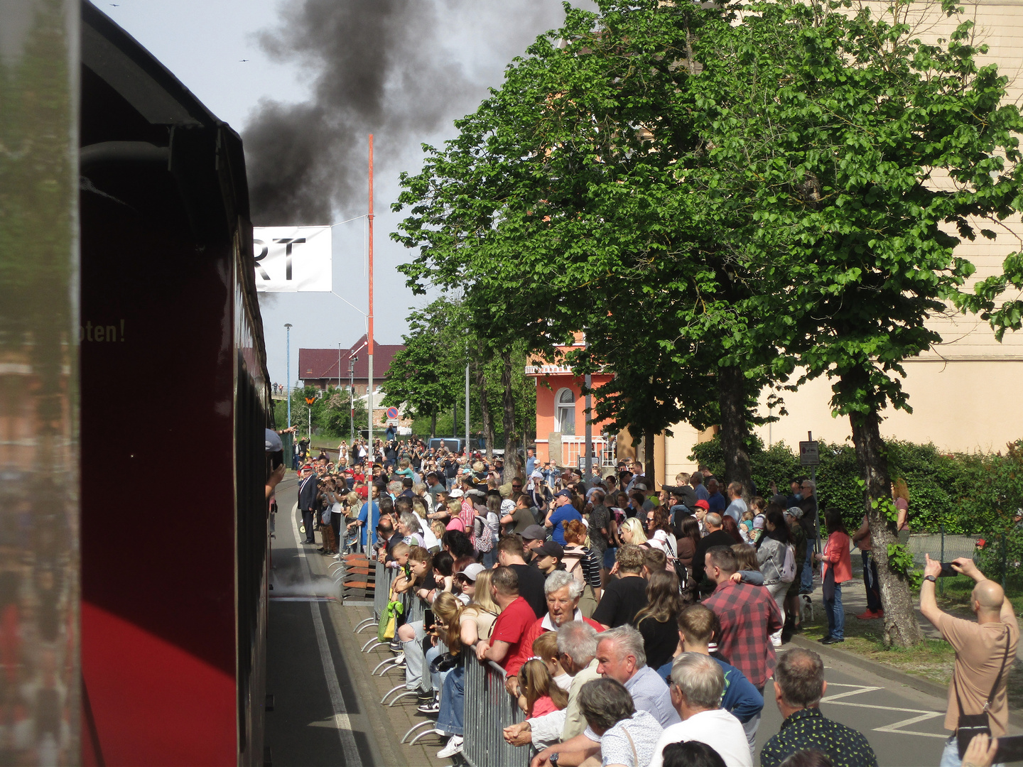 Ein seltener Anblick bei der HSB in Nordhausen 2. 