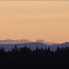 Ein seltenes Alpenpanorama ...