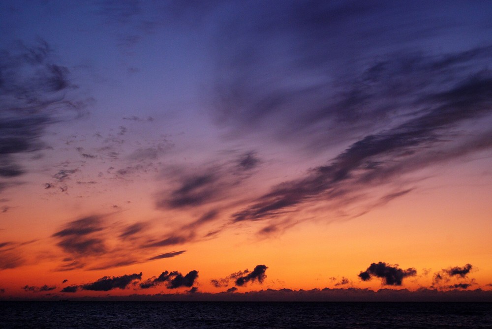 ein September Abend an der Ostsee