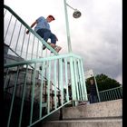 Ein Skater,ein Rail, ein 5-0Grind,fertig