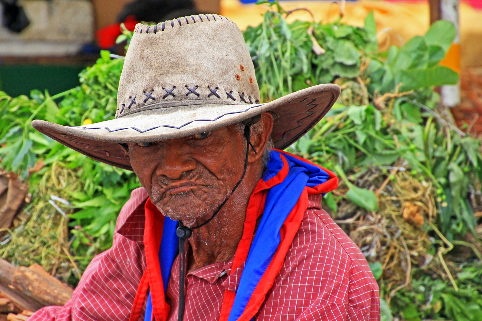 Ein skeptischer Blick, Georgetown, Guayana