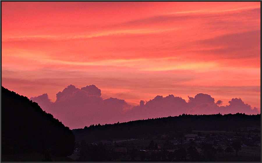 Ein Sommerabend . . . .