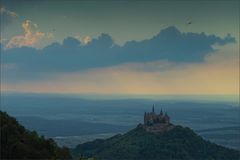 Ein Sommerabend am Hohenzollernblick