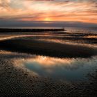 Ein Sommerabend am Strand 