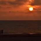 Ein Sommerabend am Strand