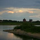 Ein Sommerabend an der Elbe