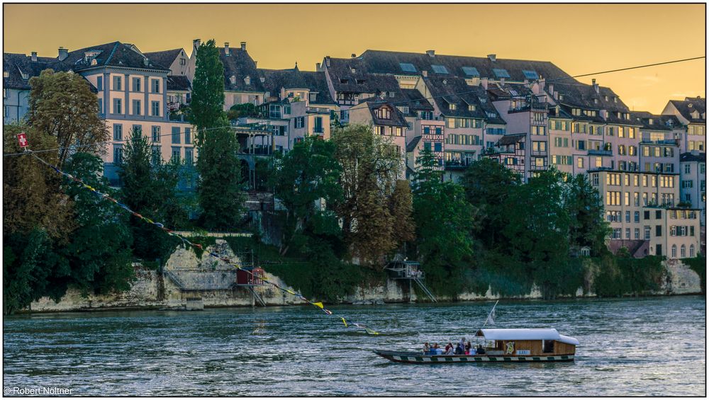 Ein Sommerabend in Basel