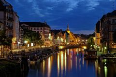 Ein Sommerabend in Straßburg