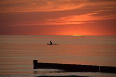 ein Sommerabend  , Sunset Insel Hiddensee 