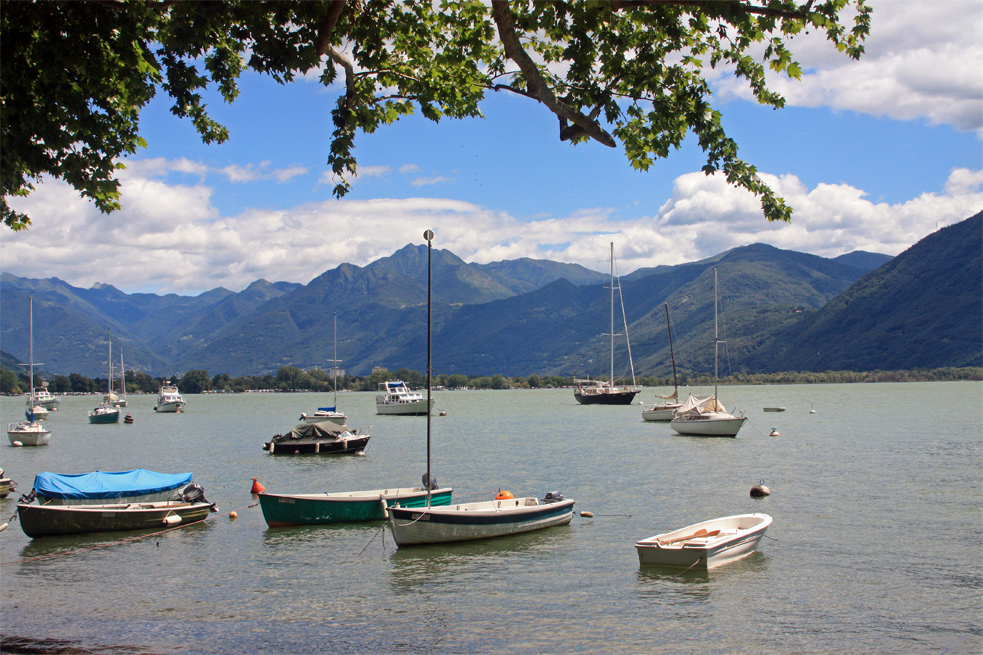 Ein Sommertag am Lago Maggiore