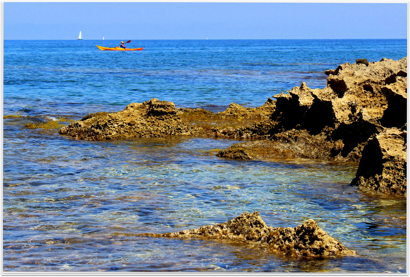 Ein Sommertag am Meer