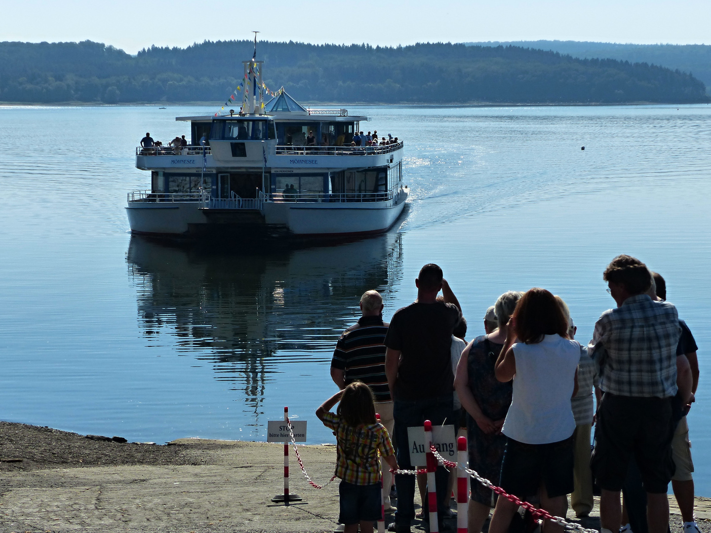 Ein Sommertag am Möhnesee