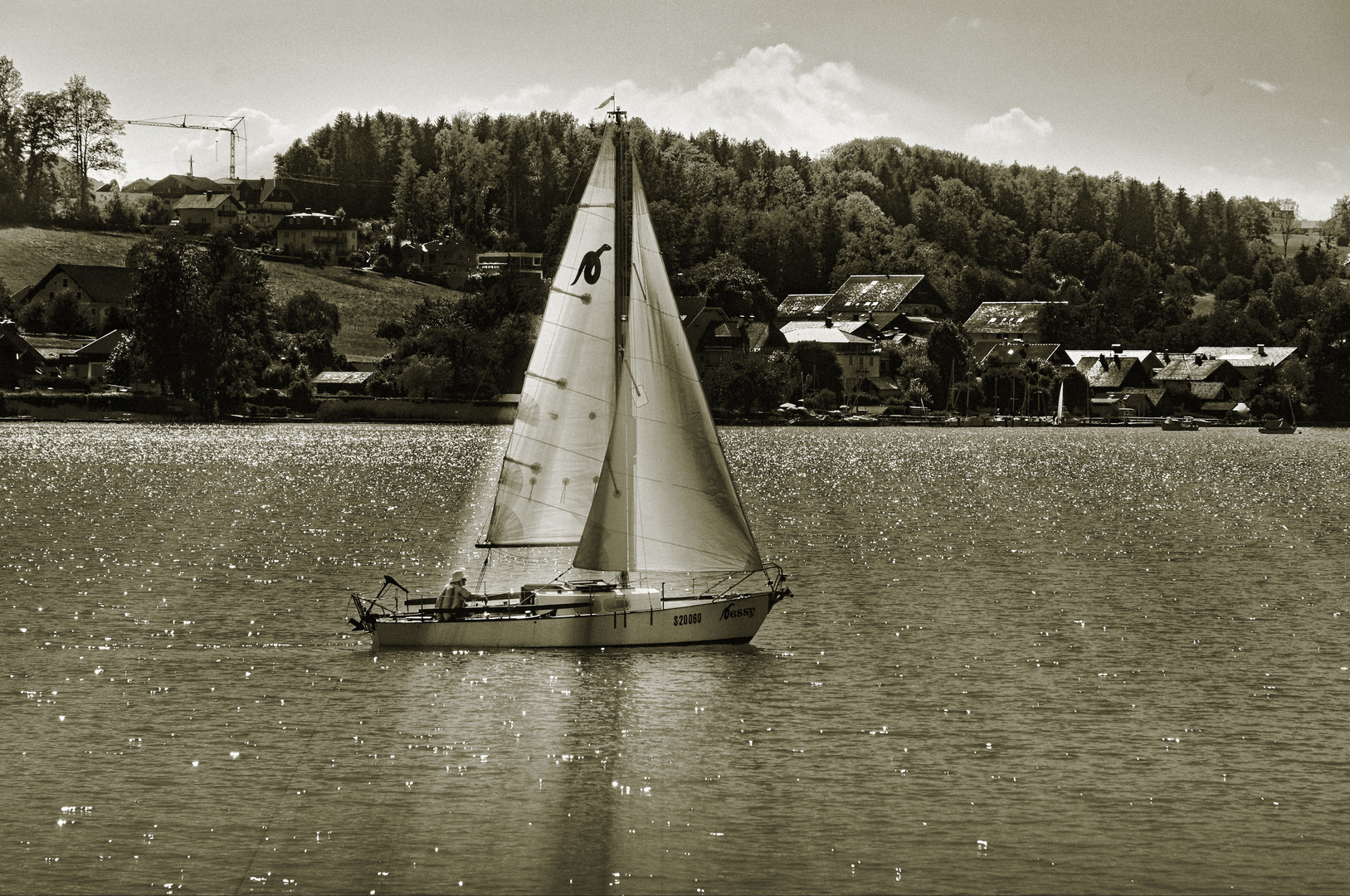 Ein Sommertag am Mondsee