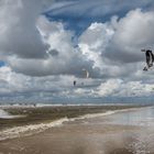 Ein Sommertag am Strand von St. Peter-Ording