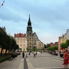 Ein Sommertag auf dem Rynek- dem Marktplatz- von Boleslawiec (Bunzlau)