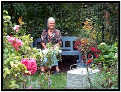 ein Sommertag im Garten,