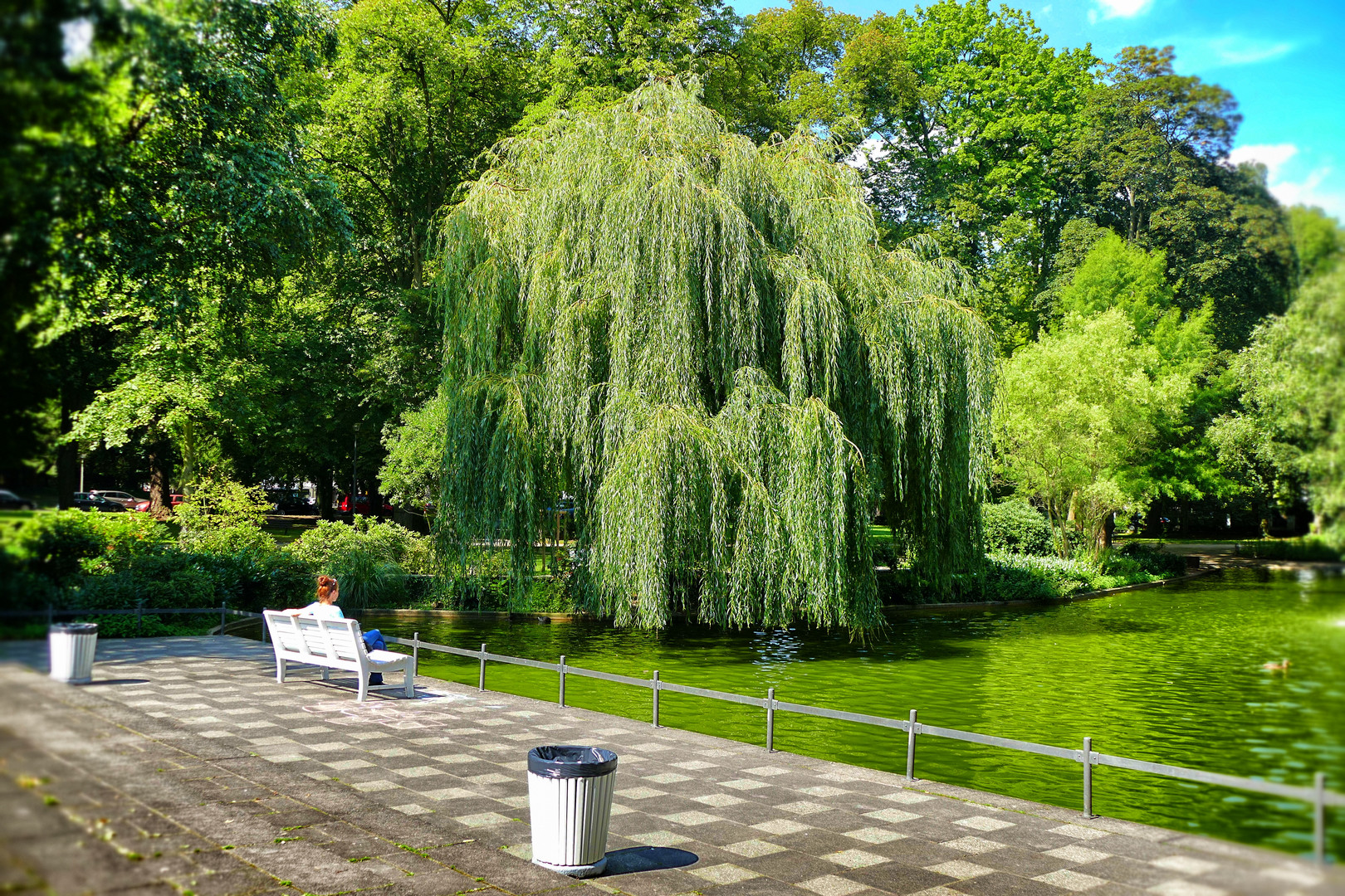 ein Sommertag im Kurpark