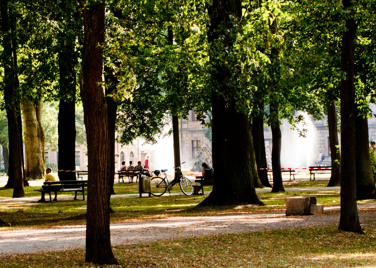 Ein Sommertag im Schlossgarten