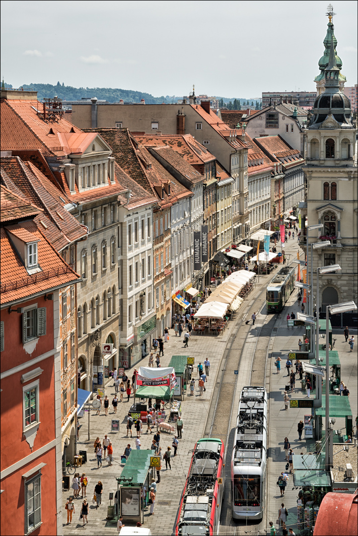 Ein Sommertag in Graz