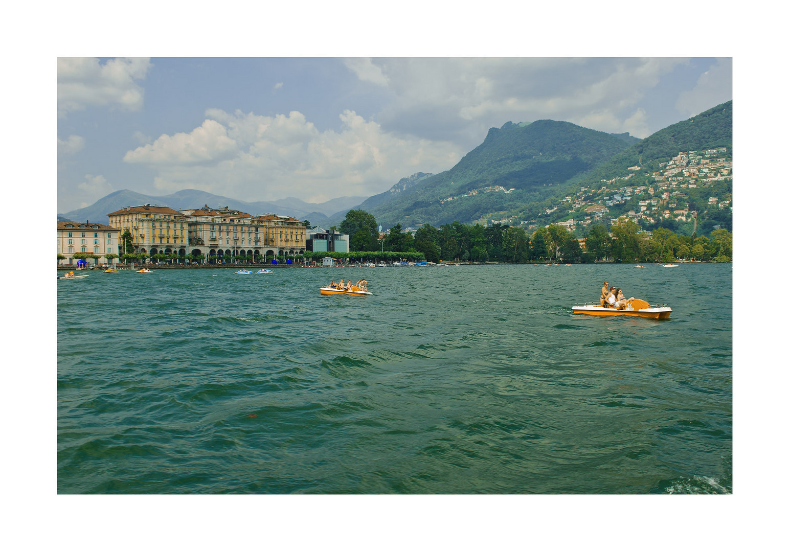 Ein Sommertag in Lugano