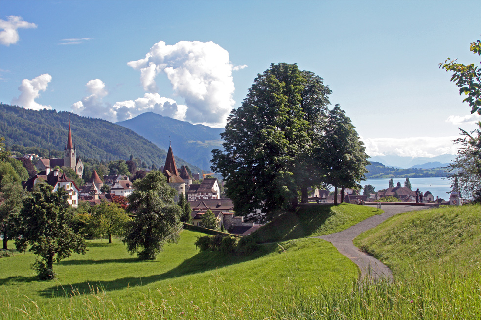 Ein Sommertag in Zug