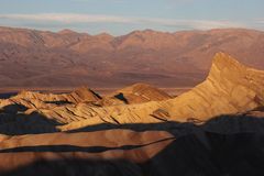 Ein Sonnenaufgang am Zabriskie Point...