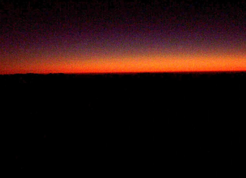 Ein Sonnenaufgang auf dem Mosesberg