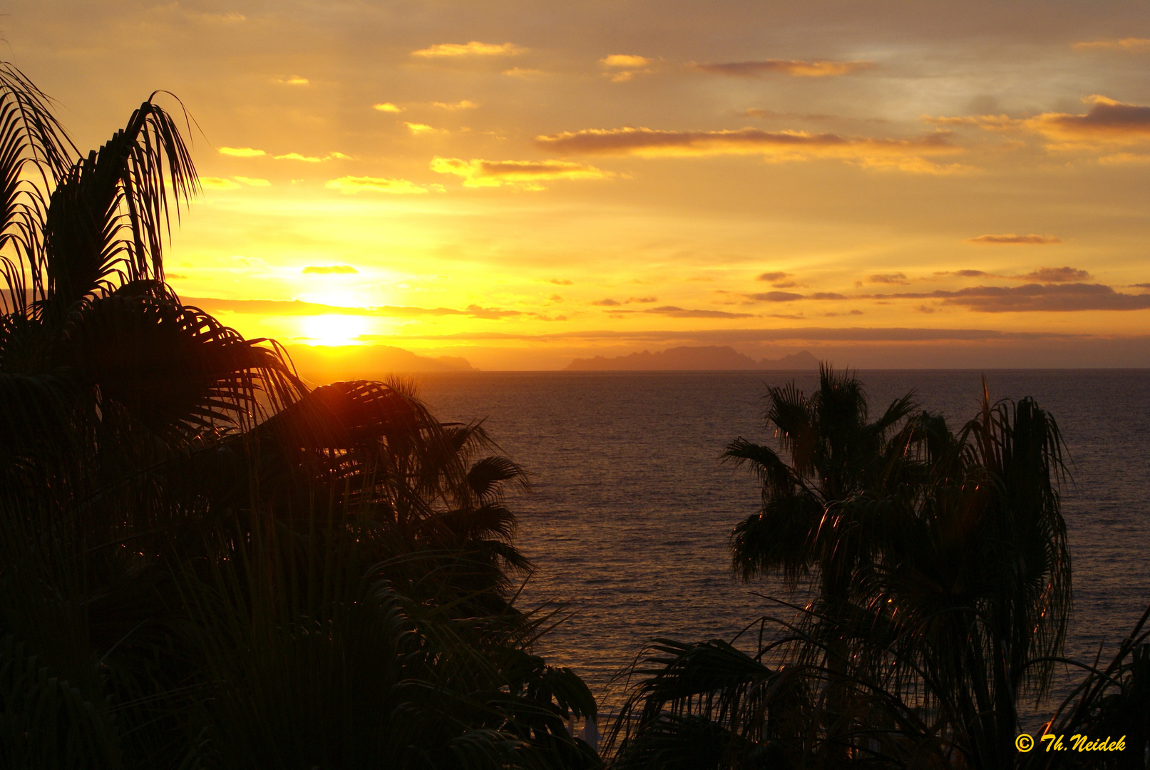 Ein Sonnenaufgang auf Madeira