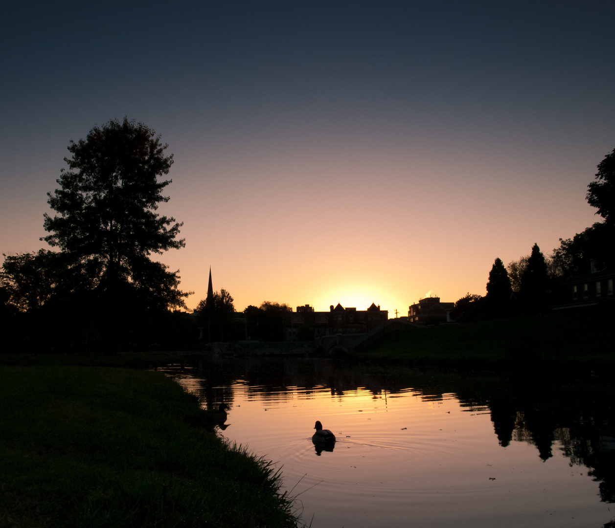 Ein Sonnenaufgang