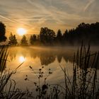 ein Sonnenaufgang in freier Natur